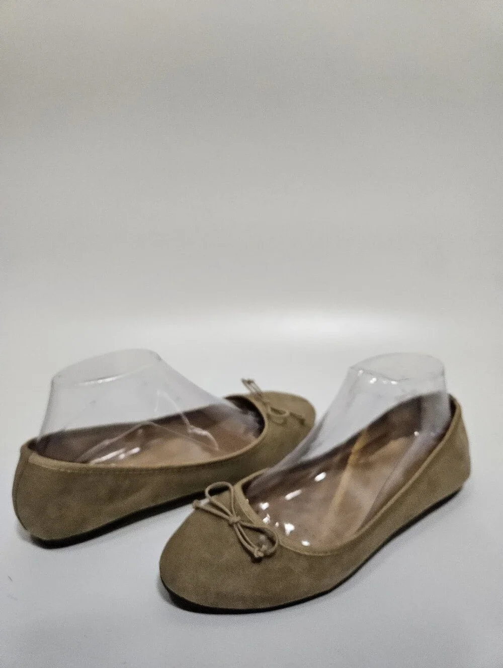 CL by Laundry Women's Bail Knit Wedge Ballet Flats with Bow Sz 7.5